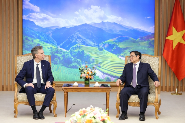 Thủ tướng Phạm Minh Chính tiếp Phó Chủ tịch Tập đoàn AES (Hoa Kỳ) - Ảnh 2. Thủ tướng Phạm Minh Chính tiếp Phó Chủ tịch Tập đoàn AES (Hoa Kỳ) - Ảnh 2.