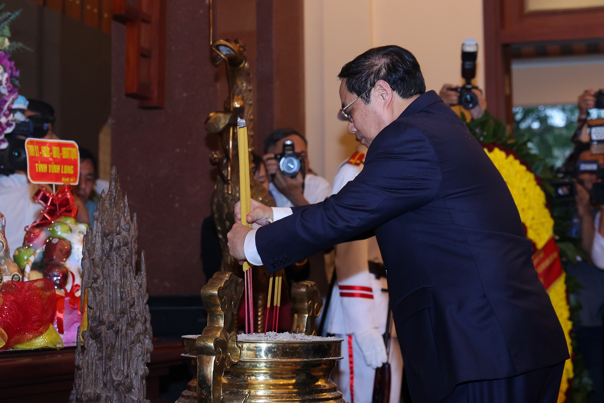 Thủ tướng Phạm Minh Chính dự các hoạt động kỷ niệm 100 năm Ngày sinh đồng chí Võ Văn Kiệt - Ảnh 2. Thủ tướng Phạm Minh Chính dự các hoạt động kỷ niệm 100 năm Ngày sinh đồng chí Võ Văn Kiệt - Ảnh 2.