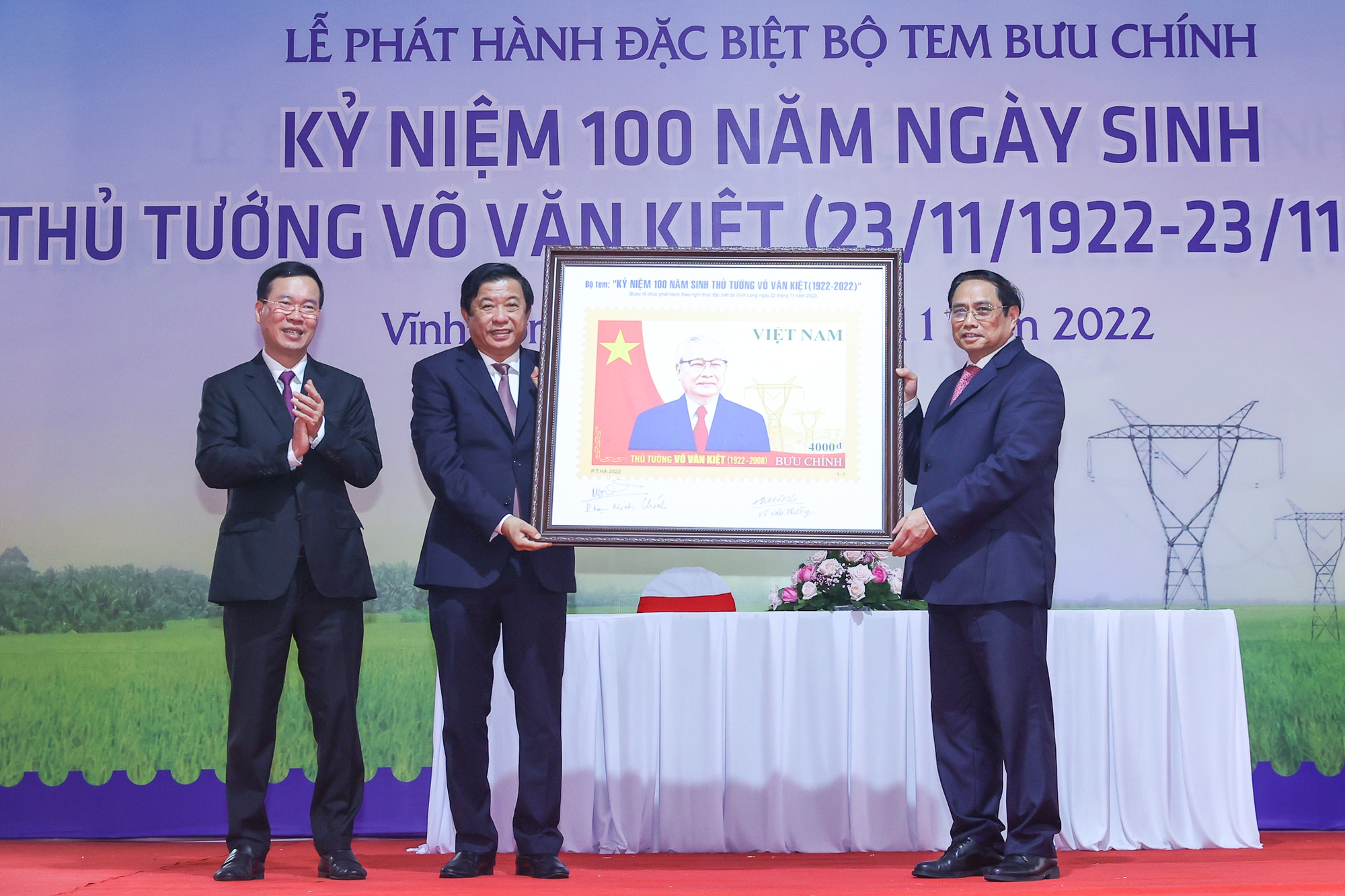 Thủ tướng Phạm Minh Chính dự các hoạt động kỷ niệm 100 năm Ngày sinh đồng chí Võ Văn Kiệt - Ảnh 7. Thủ tướng Phạm Minh Chính dự các hoạt động kỷ niệm 100 năm Ngày sinh đồng chí Võ Văn Kiệt - Ảnh 7.