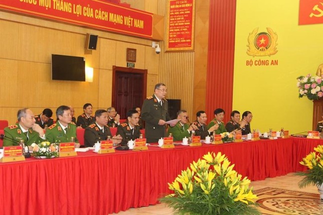 Tổng Bí thư, Chủ tịch nước và Thủ tướng dự Hội nghị Đảng uỷ Công an Trung ương ảnh 6