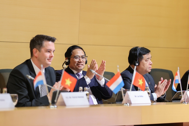 Đề nghị Luxembourg hỗ trợ, chia sẻ kinh nghiệm 'đi trước đón đầu' trong các lĩnh vực mới nổi - Ảnh 4. Đề nghị Luxembourg hỗ trợ, chia sẻ kinh nghiệm 'đi trước đón đầu' trong các lĩnh vực mới nổi - Ảnh 4.