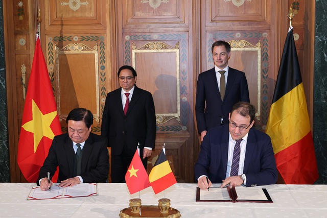 Việt Nam - Bỉ đẩy mạnh quan hệ Đối tác chiến lược về nông nghiệp, hợp tác đầu tư, thương mại - Ảnh 3. Việt Nam - Bỉ đẩy mạnh quan hệ Đối tác chiến lược về nông nghiệp, hợp tác đầu tư, thương mại - Ảnh 3.