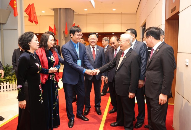Tổng Bí thư Nguyễn Phú Trọng dự phiên trọng thể Đại hội Đoàn toàn quốc lần thứ XII ảnh 7
