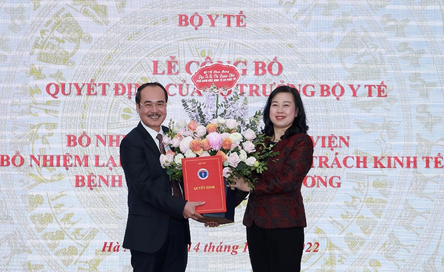 Bộ Y tế trao quyết định bổ nhiệm Giám đốc Bệnh viện Phổi Trung ương - Ảnh 3. Bộ Y tế trao quyết định bổ nhiệm Giám đốc Bệnh viện Phổi Trung ương - Ảnh 3.