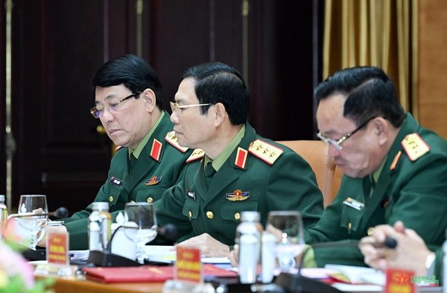 Tổng Bí thư Nguyễn Phú Trọng chủ trì Hội nghị Quân ủy Trung ương ảnh 6