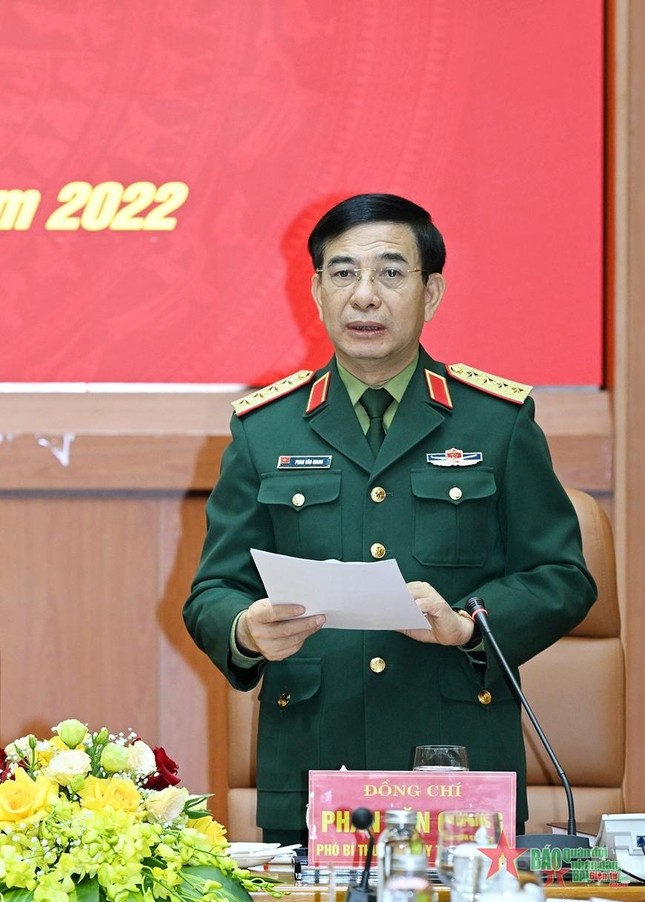 Tổng Bí thư Nguyễn Phú Trọng chủ trì Hội nghị Quân ủy Trung ương ảnh 5