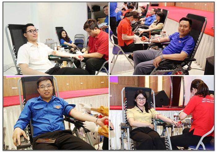 Đoàn viên, thanh niên của 4 Văn phòng Trung ương tích cực hưởng ứng, đăng ký hiến máu cứu người.