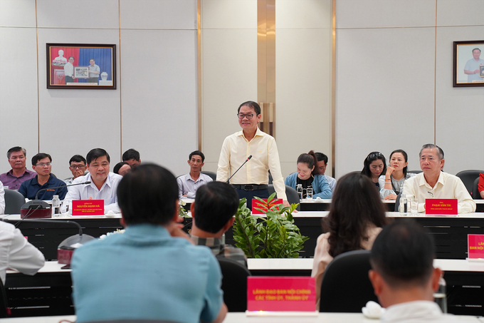 Ông Trần Bá Dương - Chủ tịch HĐQT THACO phát biểu tại buổi đón tiếp đoàn   