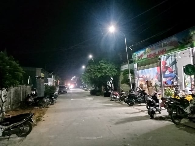 Hệ thống điện chiếu sáng trên các trục đường xã Thọ Thành