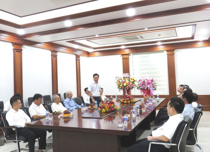 Ông Khải Quốc Bình, Phó giám đốc Sở Xây dựng Bà Rịa – Vũng Tàu phát biểu.