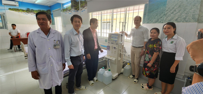 Cơ sở hạ tầng, trang thiết bị, nhân lực y tế cần thiết cho hoạt động chạy thận đã sẵn sàng phục vụ người bệnh suy thận đang sinh sống tại Cần Giờ