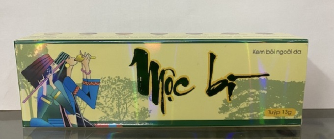 Đình chỉ lưu hành, thu hồi trên toàn quốc lô sản phẩm kem bôi ngoài da Mộc Bì – Tuýp 13g