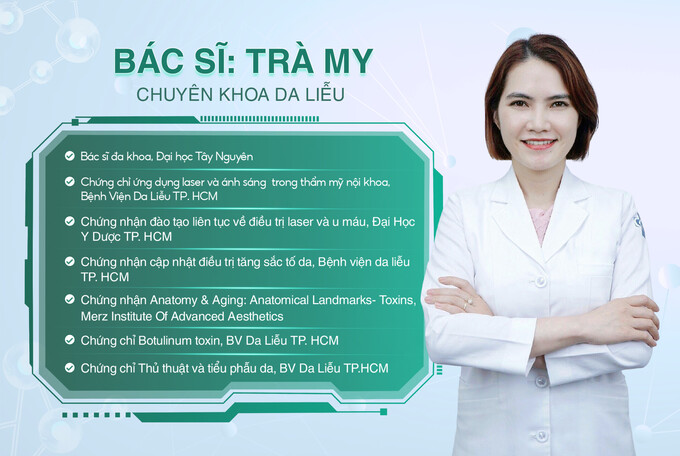 Bác sĩ Trà My - Bác sĩ hàng đầu trong lĩnh vực da liễu thẩm mỹ hàng đầu hiện nay