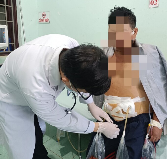 Bệnh nhân được điều trị tại bệnh viện Đa khoa tỉnh Đắk Nông