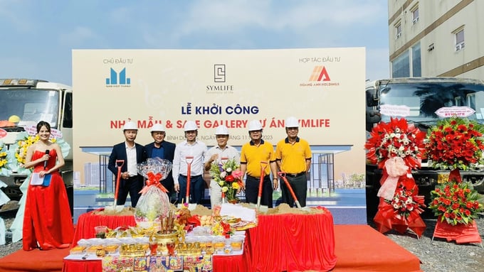Lễ động thổ nhà mẫu dự án Symlife Bình Dương 