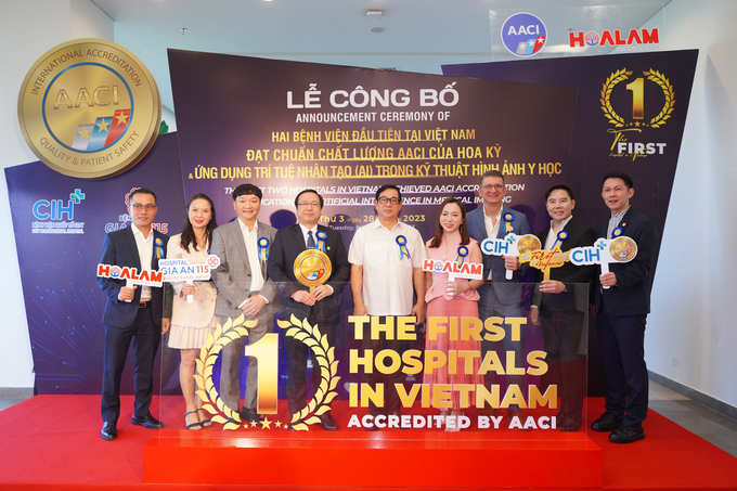 Bệnh viện Gia An 115 và bệnh viện Quốc tế City (CIH) vừa đạt được chứng nhận AACI của Hoa Kỳ về chất lượng và an toàn người bệnh