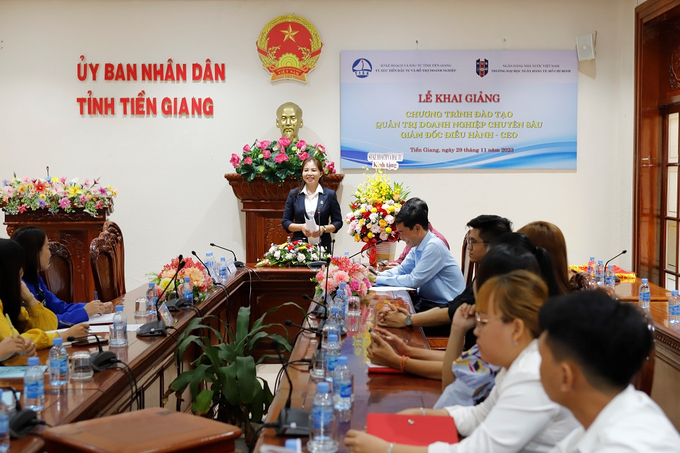 Quang cảnh buổi khai giảng