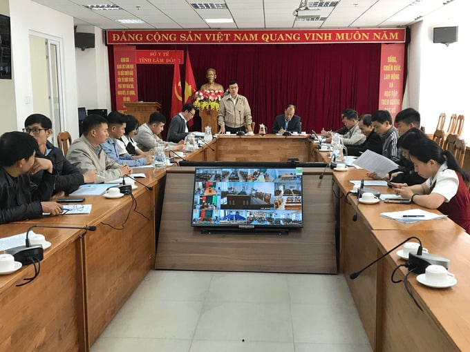TS.BS Nguyễn Vũ Thượng - Phó Viện trưởng Viện Pasteur TP. HCM phát biểu tại buổi làm việc