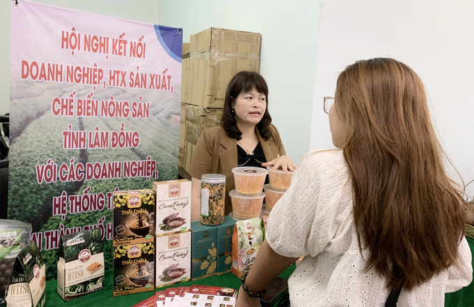 Các sản phẩm OCOP được giới thiệu tại hội nghị