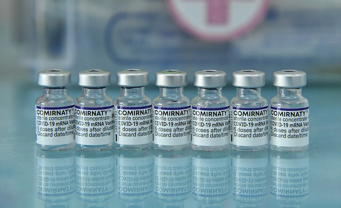 3.966 liều vắc xin Pfizer phân bổ đợt 60 thuộc lô HC8237