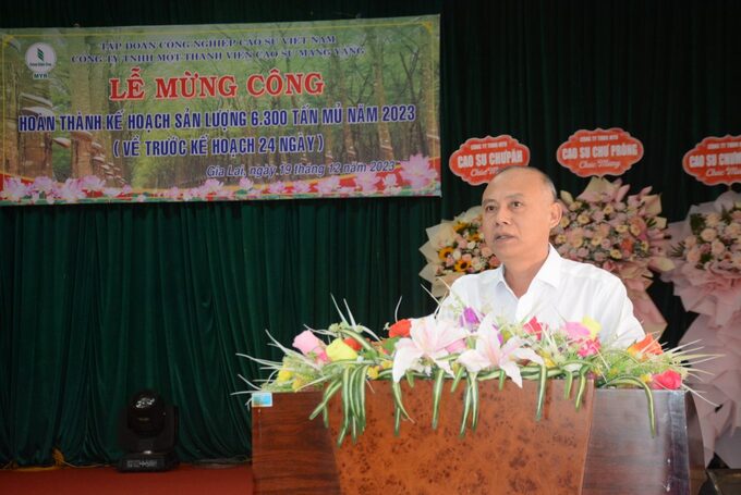 Ông Phạm Hải Dương – Phó TGĐ VRG phát biểu chỉ đạo tại hội nghị