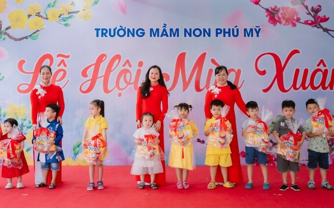 Trường Mầm non Phú Mỹ đã triển khai mô hình 