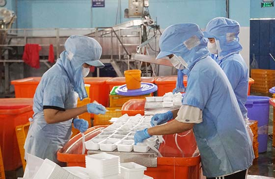 Các cơ sở trang bị đầy đủ bảo hộ lao động cho nhân viên trực tiếp tiếp xúc với thực phẩm