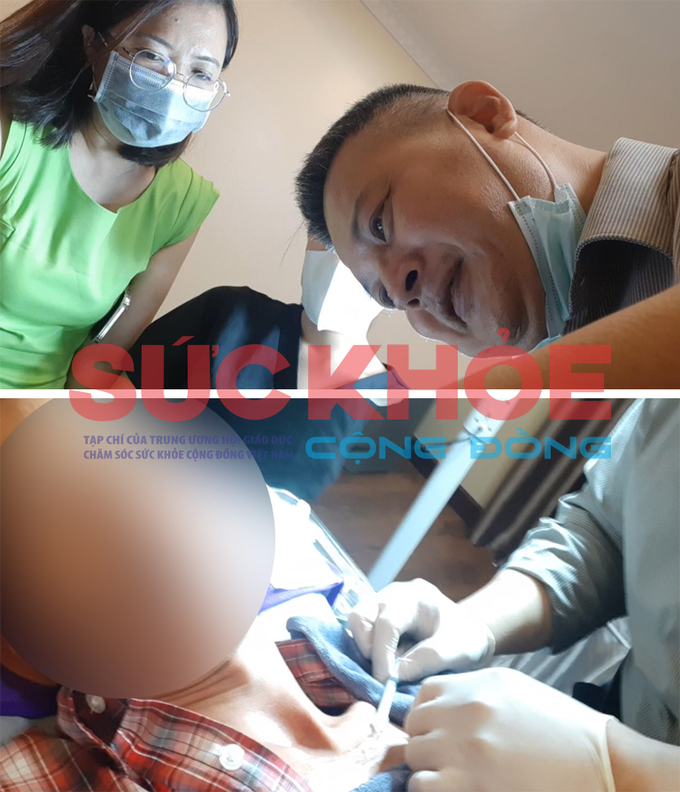 Người đàn ông nước ngoài hành nghề tại Công ty TNHH Phòng khám đa khoa Tulip