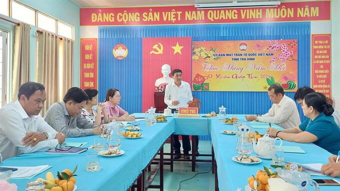 Quang cảnh cuộc họp