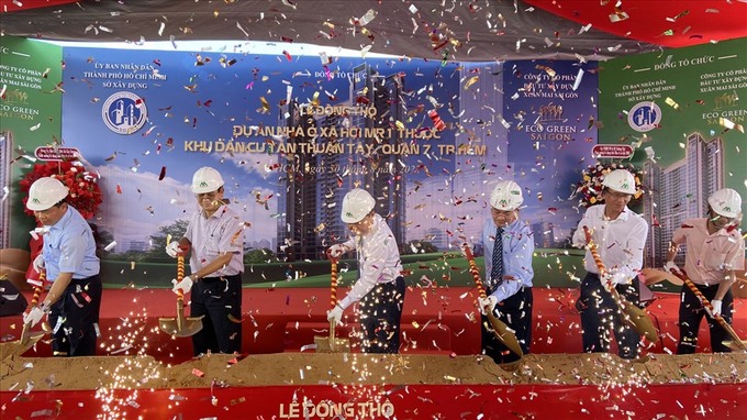 TP. HCM khởi công dự án nhà ở xã hội dành cho người lao động có thu nhập thấp  