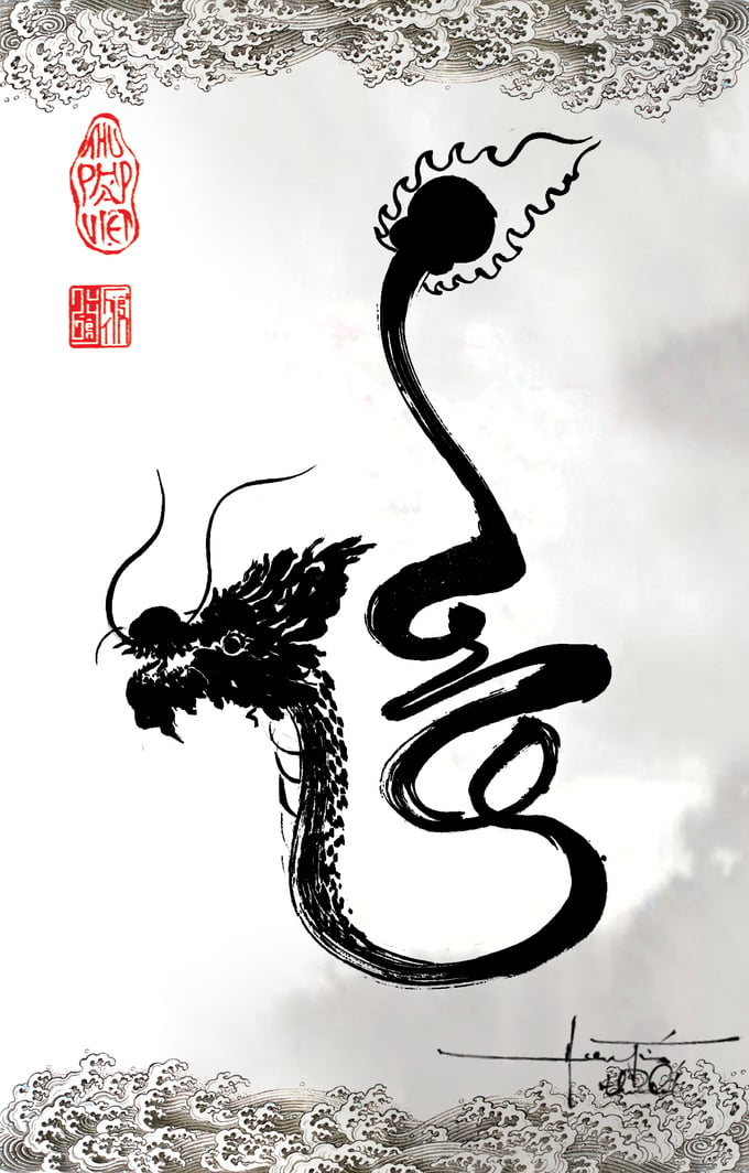 Giáng Long - Họa tự của Hiếu Tín