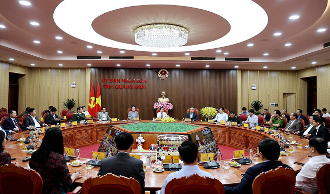 Quang cảnh cuộc họp giao ban đầu năm