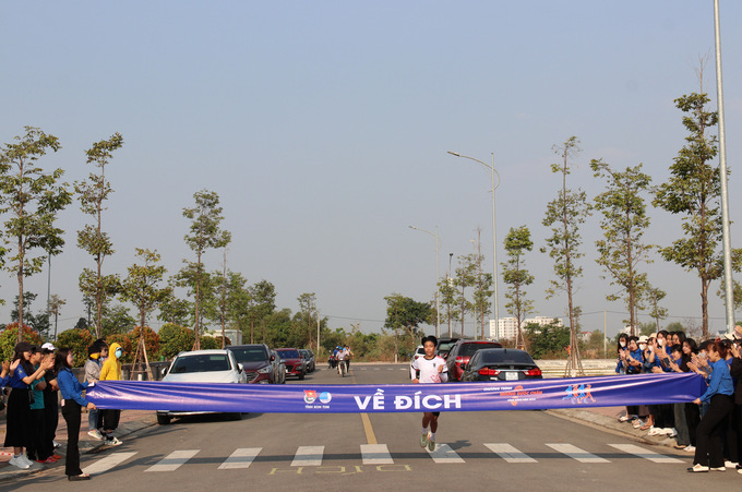 Các vận động viên đã về đích an toàn