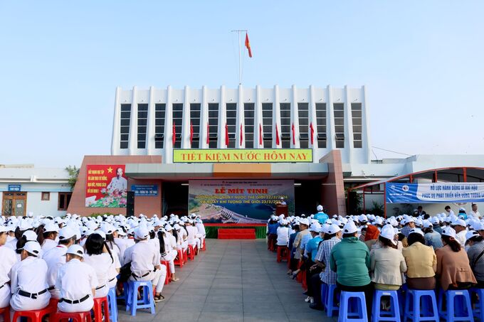 Quang cảnh buổi lễ