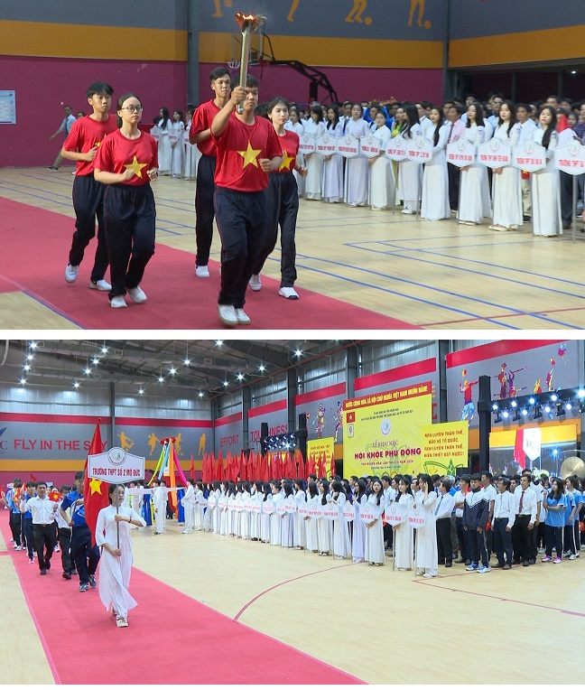 Hội khỏe Phù Đổng là sân chơi lành mạnh, giúp các em học sinh có cơ hội tăng cường sức khỏe