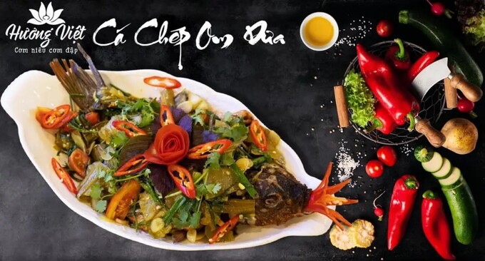 Các món ăn mang hương vị truyền thống từ nhiều vùng miền tạo cho thực khách cảm giác thân thuộc như được dùng bữa ngay tại nhà