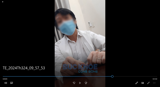 Bác sĩ H.C.B làm việc tại căn nhà số 843A Tạ Quang Bửu, Phường 5, Quận 8, TP.HCM