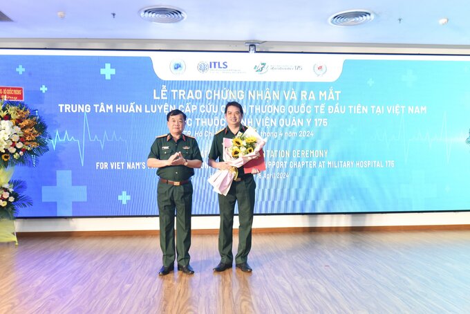 Trung tâm ITLS của Bệnh viện Quân y 175 là trung tâm đầu tiên trực thuộc một đơn vị quân y tại Đông Nam Á