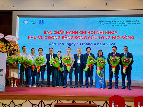 Ban Chấp hành Chi hội Nhi khoa khu vực đồng bằng sông Cửu Long lần thứ I, nhiệm kỳ 2024 - 2028 ra mắt