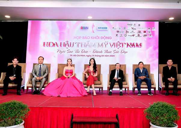 Ban Tổ chức, Ban Giám khảo trả lời báo chí tại Họp báo cuộc thi “Hoa hậu Thẩm mỹ Việt Nam” 2024