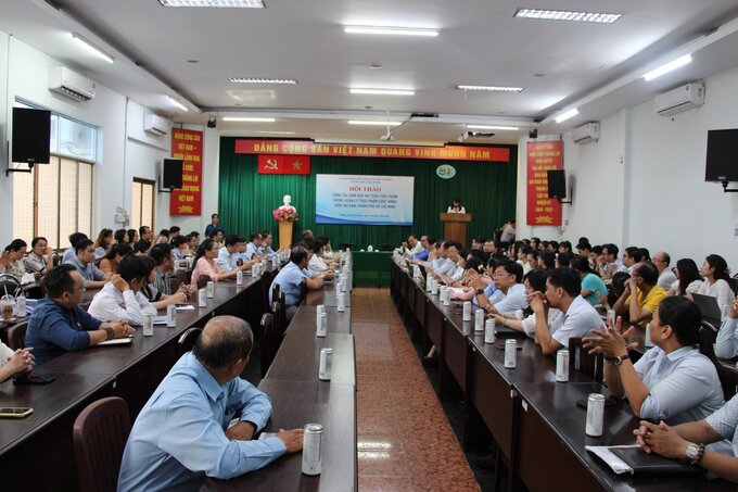 Hội thảo “Công tác đảm bảo an toàn thực phẩm trong quản lý thực phẩm chức năng trên địa bàn năm 2024”