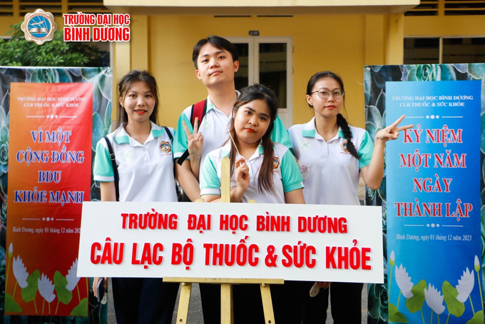 Câu lạc bộ thuốc và sức khỏe, Trường Đại học Bình Dương