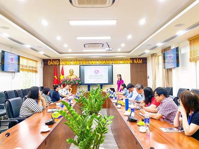 Quang cảnh buổi tập huấn