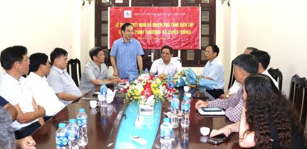 Ông Ngô Sách Thực, Chủ tịch Hội CTTETT Việt Nam phát biểu chỉ đạo