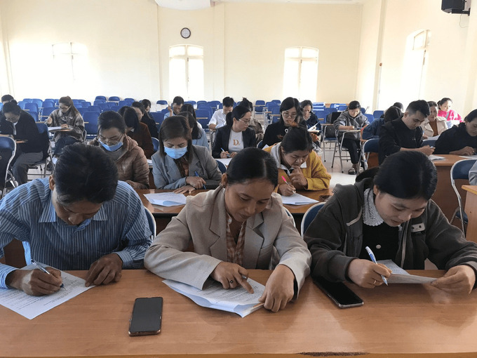 Toàn cảnh lớp tập huấn