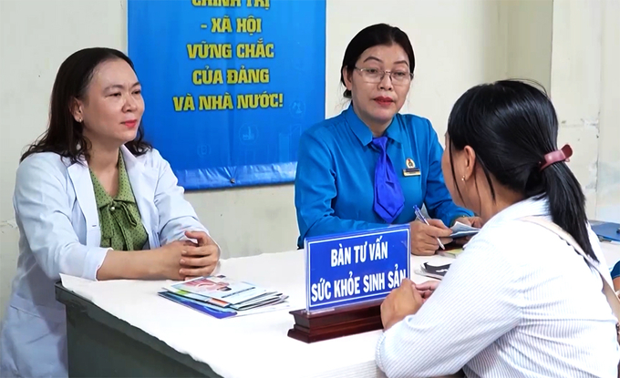 Tăng cường công tác chăm sóc sức khỏe sinh sản cho công nhân khu, cụm công nghiệp năm 2024