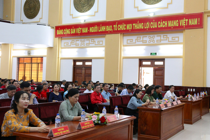 Đại biểu tham dự buổi lễ phát động