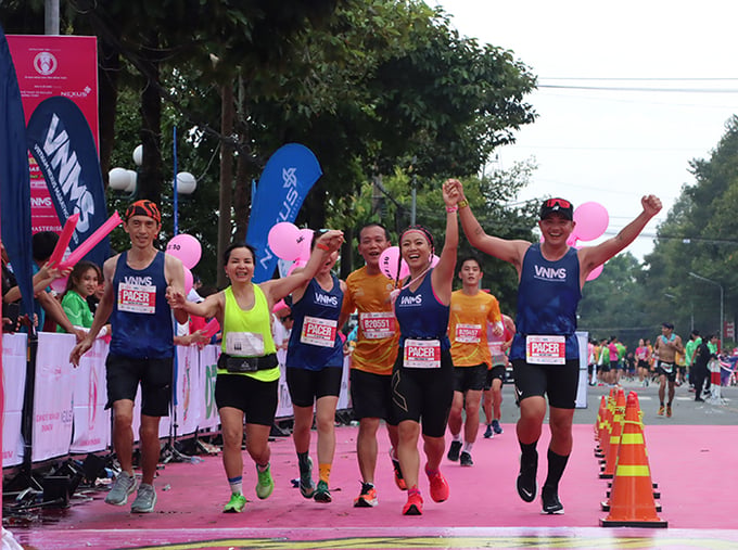 Các vận động viên tham gia tại Giải Marathon Đất Sen hồng năm 2023 (Ảnh tư liệu)
