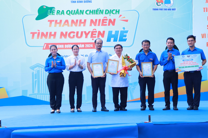 Hội Thầy thuốc trẻ Bình Dương vận động gần 2.5 tỷ đồng cho “Chiến dịch Thanh niên tình nguyện hè 2024”