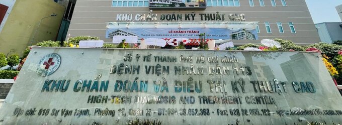 Bệnh viện Nhân dân 115  tiếp nhận một ca biến chứng sau thẩm mỹ nâng mũi tại một cơ sở thẩm mỹ trên địa bàn quận 1, TP.HCM